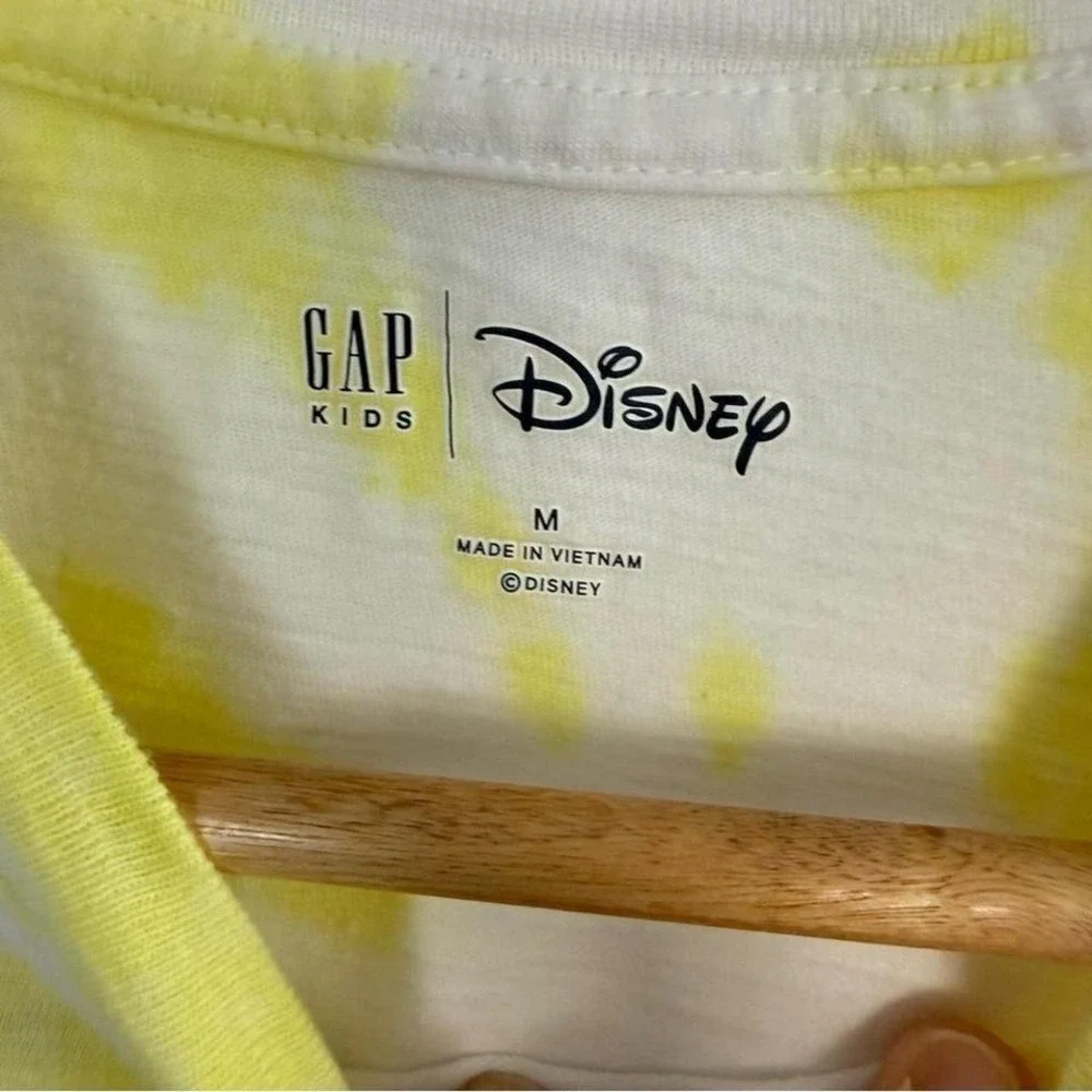 GAP Kids Disney Mickey Mouse Cropped Tie Dye Graphic T-Shirt Size M